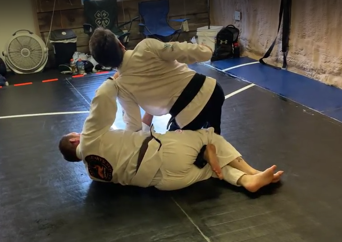 Rodrigo Salazar visiting Iowa Lakes Jiu Jitsu