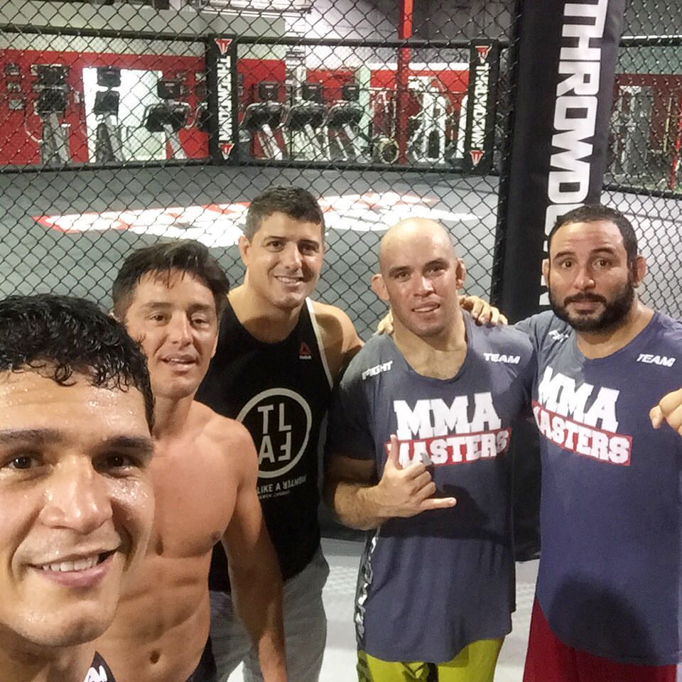 Rodrigo Salazar with MMA Masters network